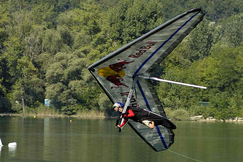 extreme hang gliding