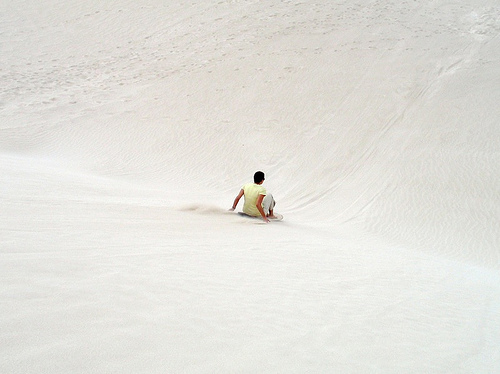 Extreme Sports Sand Boarding