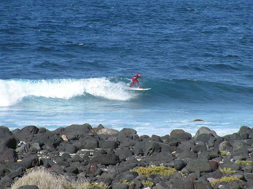 Surfing in Lanzarote 1
