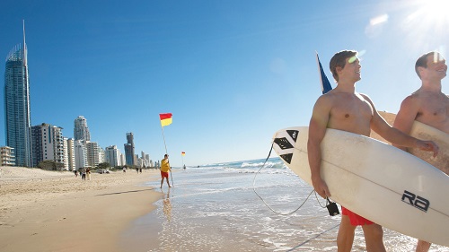 Surfing Gold Coast